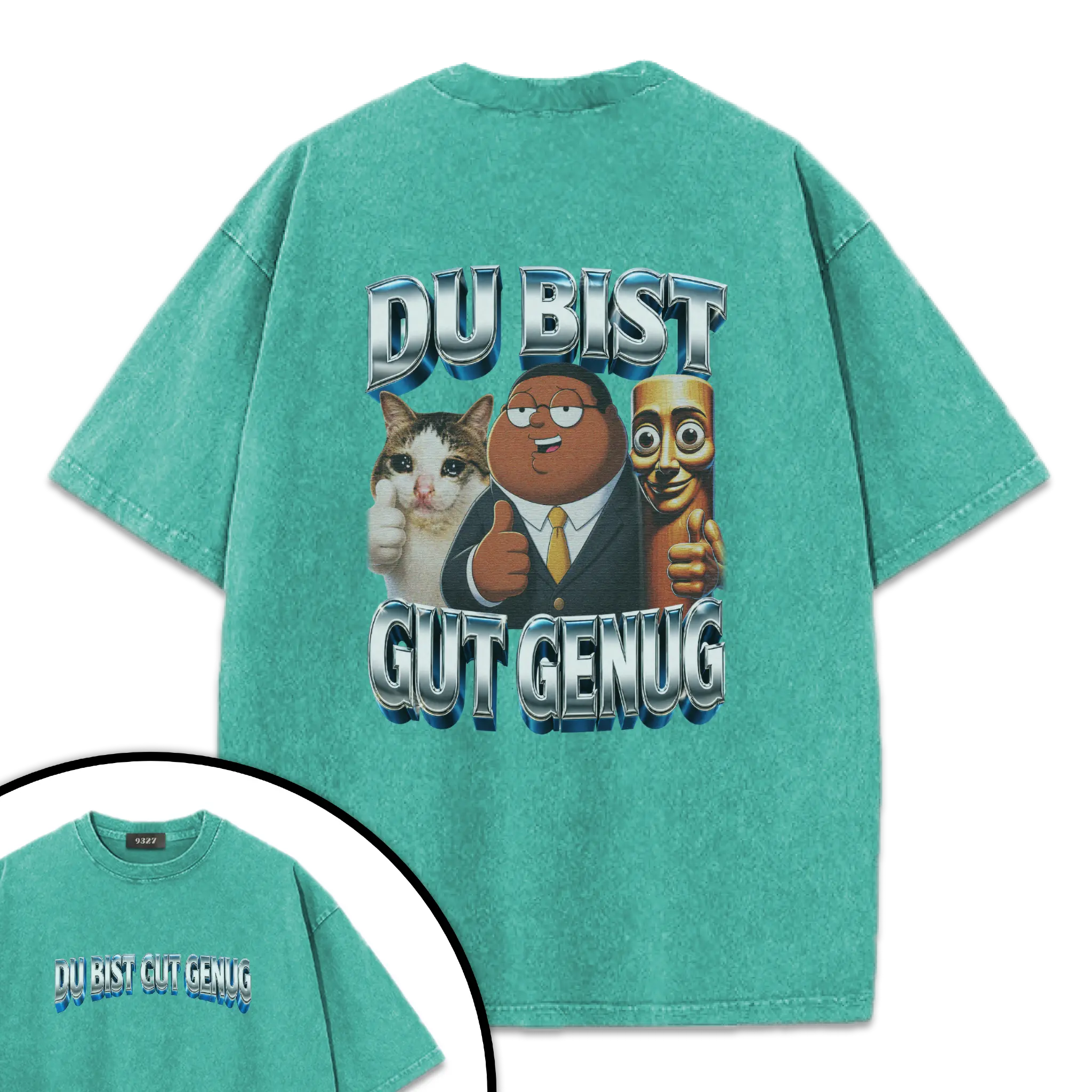 DU BIST GUT GENUG - T恤