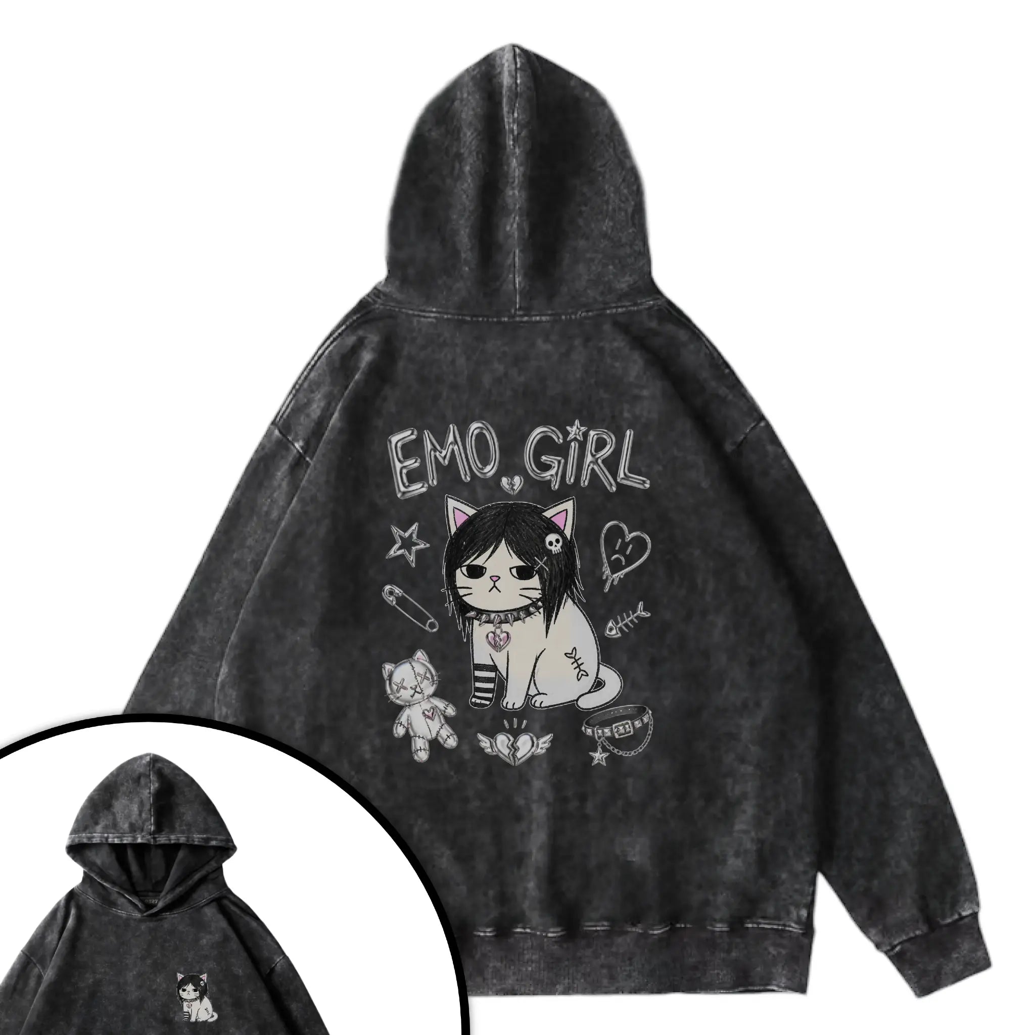 EMO GIRL - 衛衣