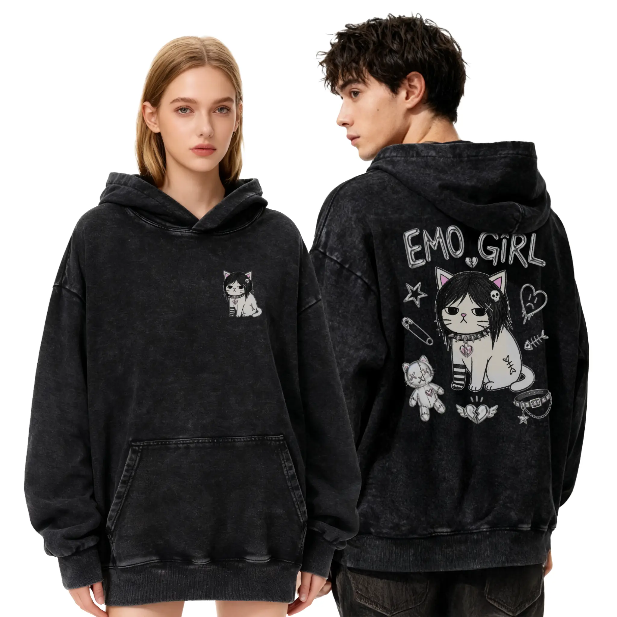 EMO GIRL - 衛衣