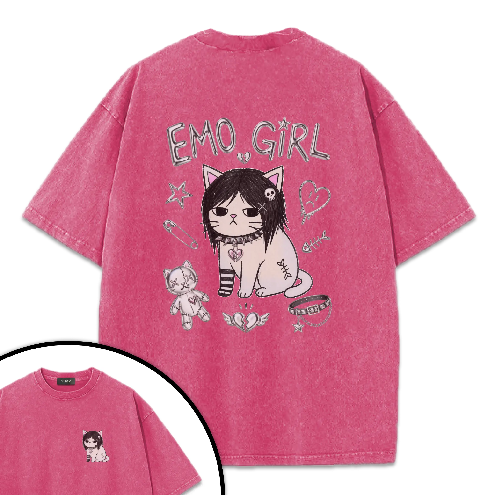 EMO GIRL - T恤
