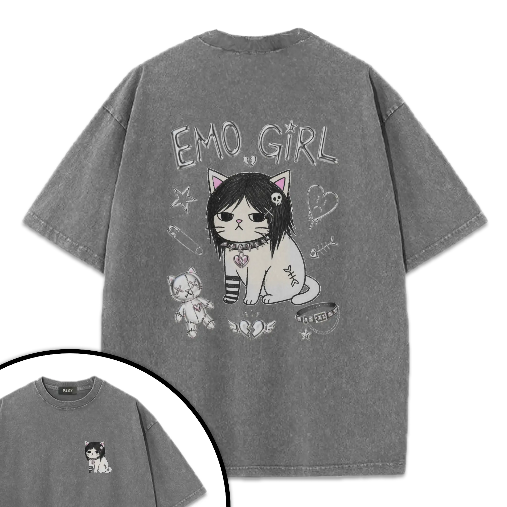 EMO GIRL - T恤