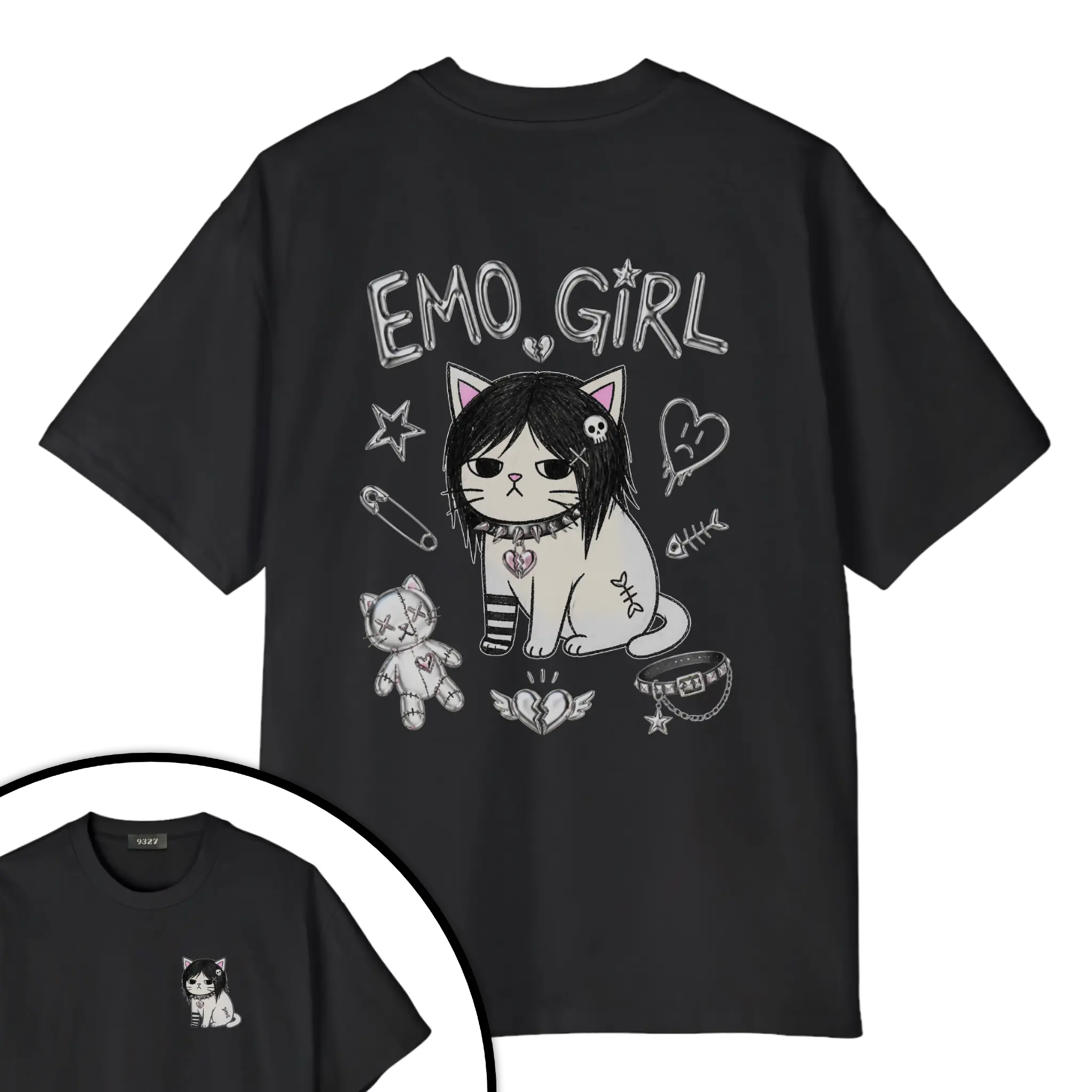 EMO GIRL - T恤