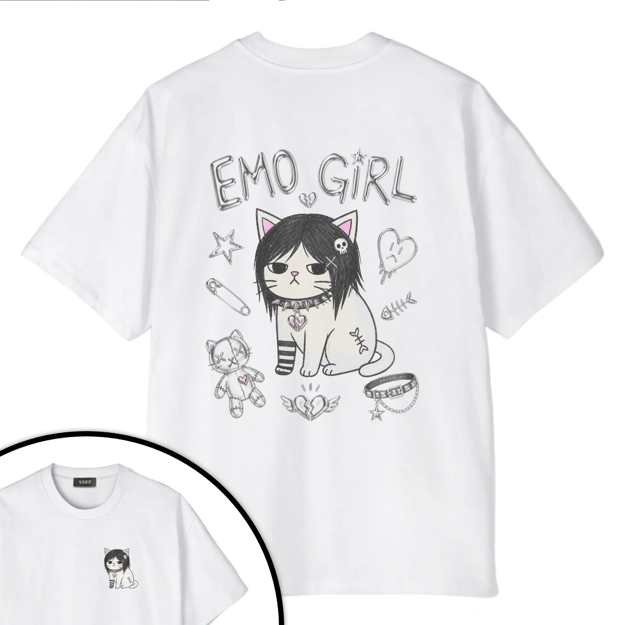 EMO GIRL - T恤