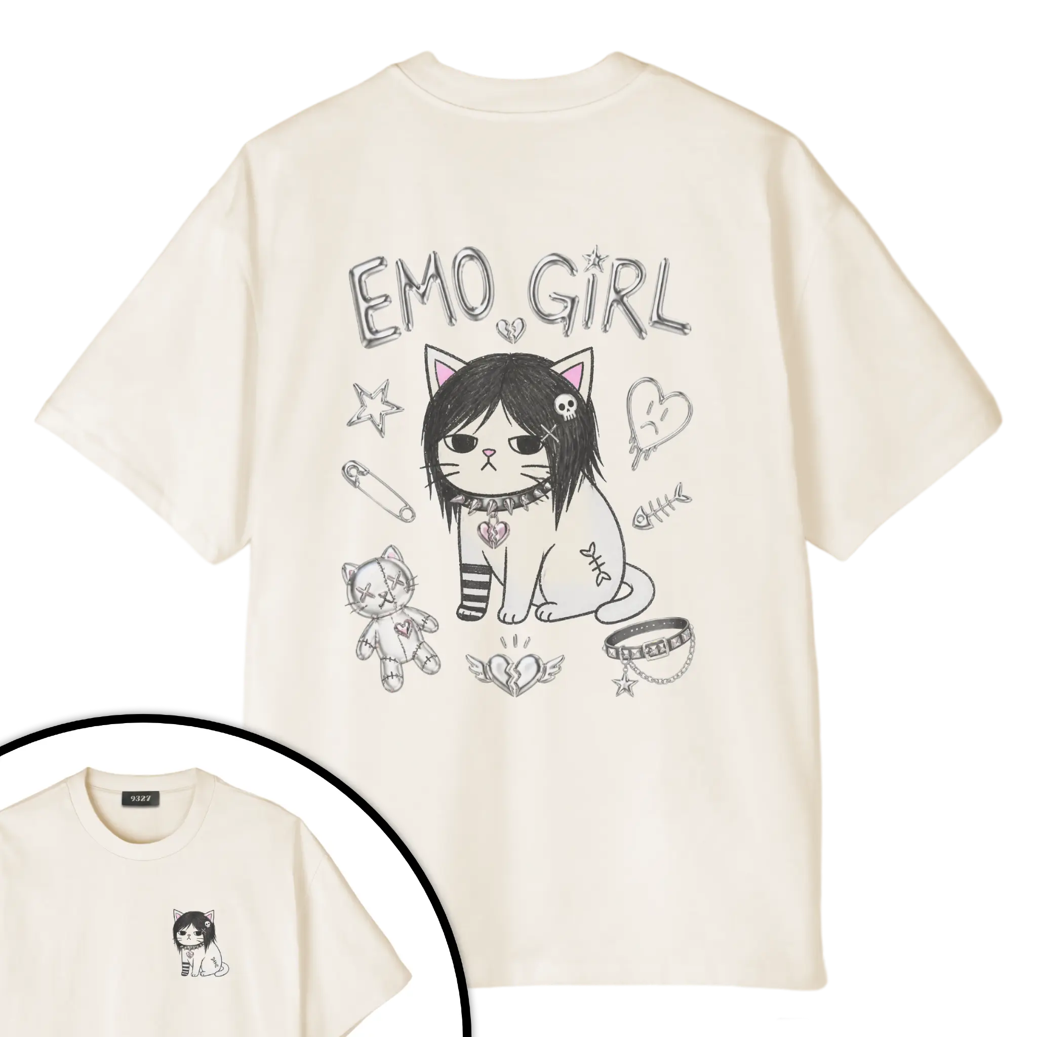 EMO GIRL - T恤