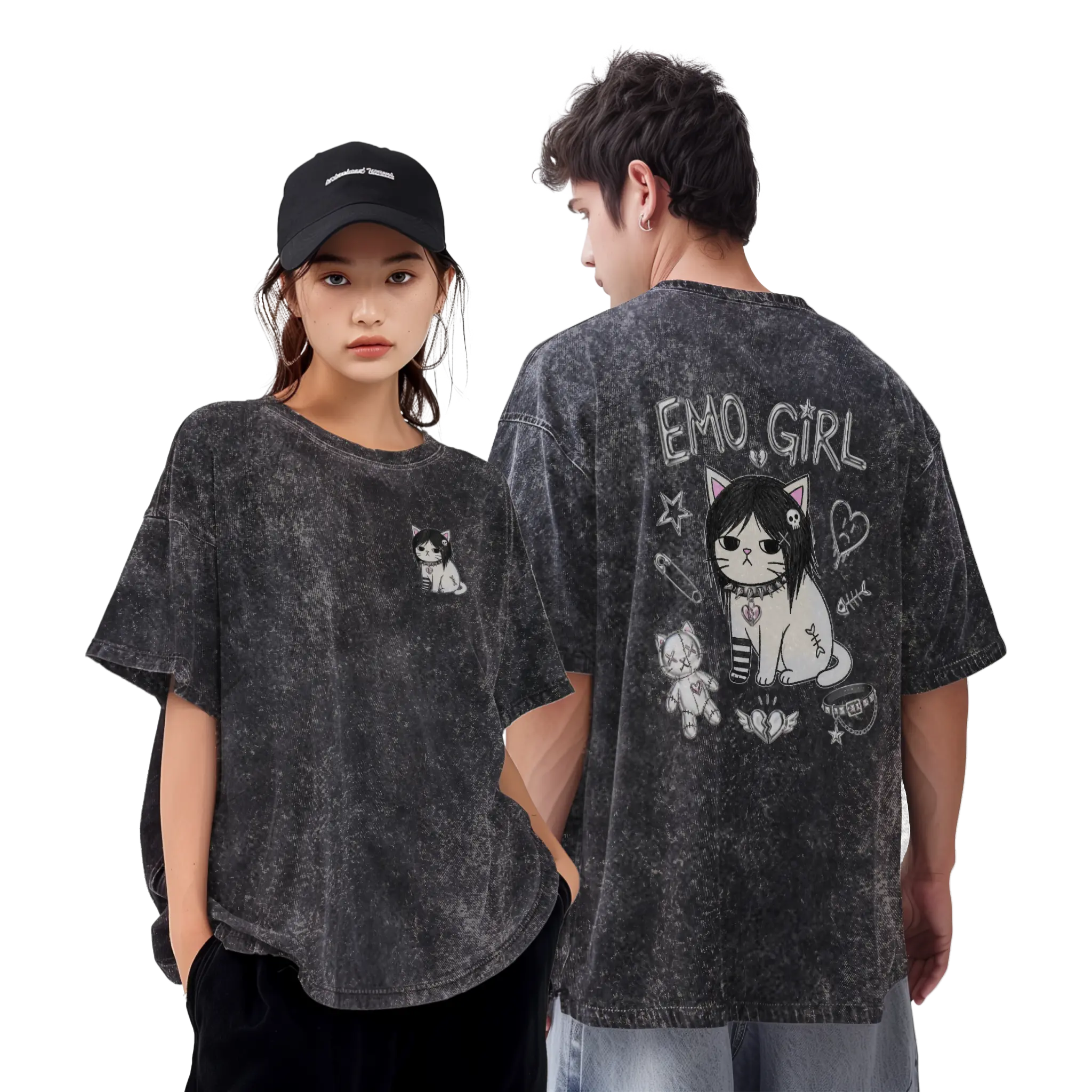 EMO GIRL - T恤