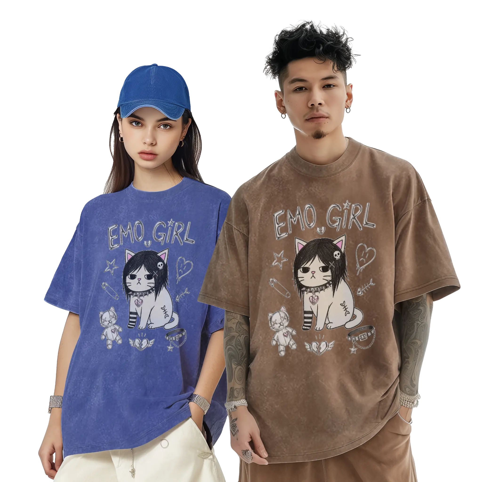 EMO GIRL - T恤