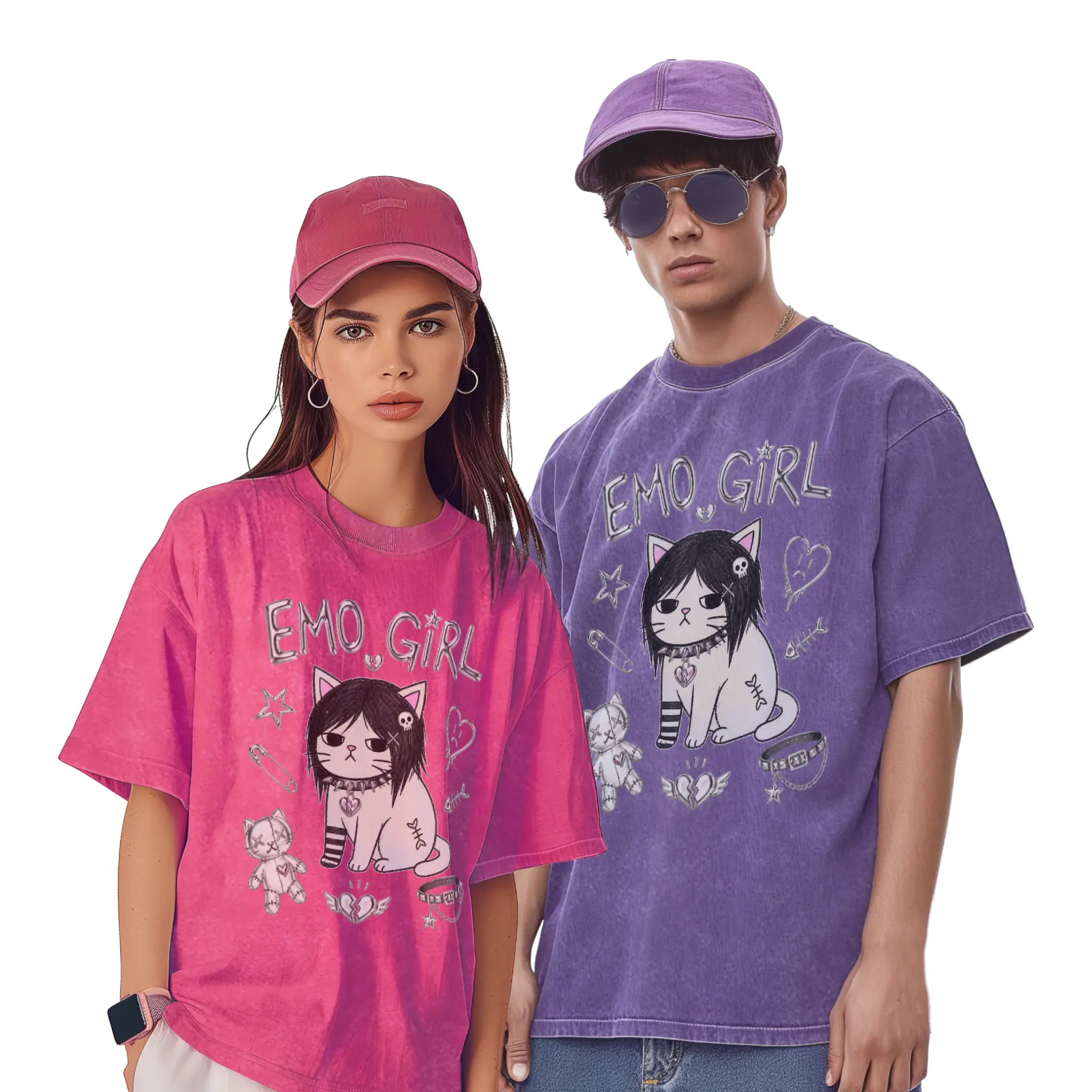 EMO GIRL - T恤