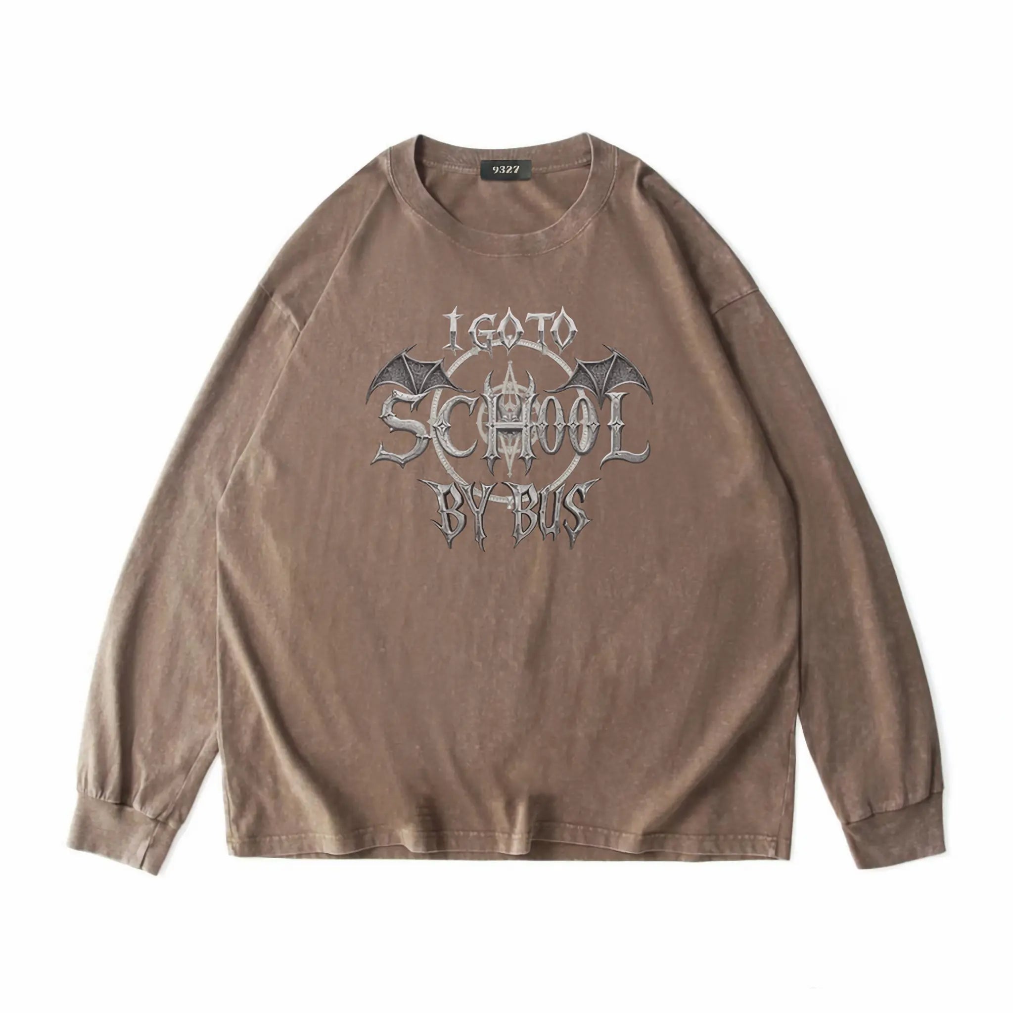 哥德風I Go To School By Bus - 衛衣