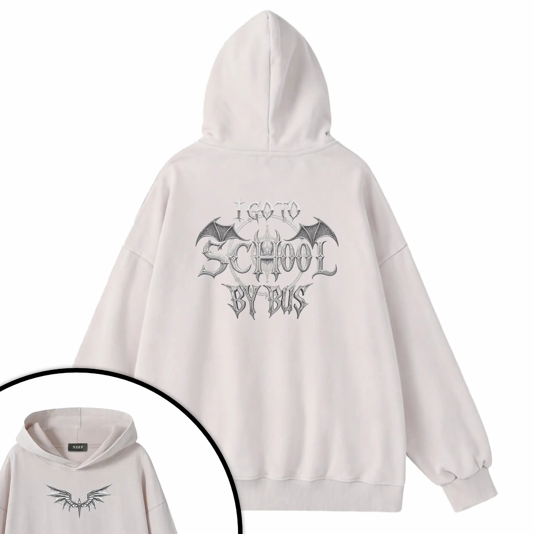 哥德風I Go To School By Bus - 衛衣