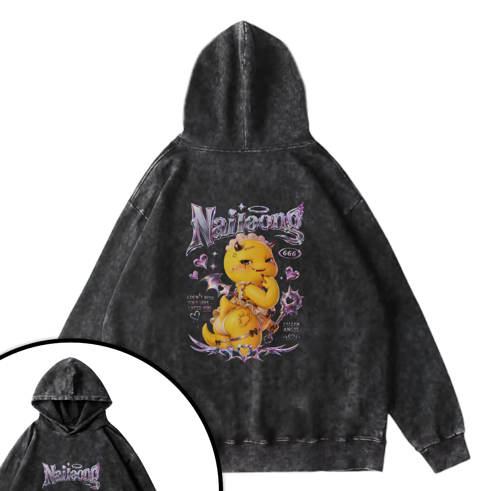 魅魔奶龍衛衣
