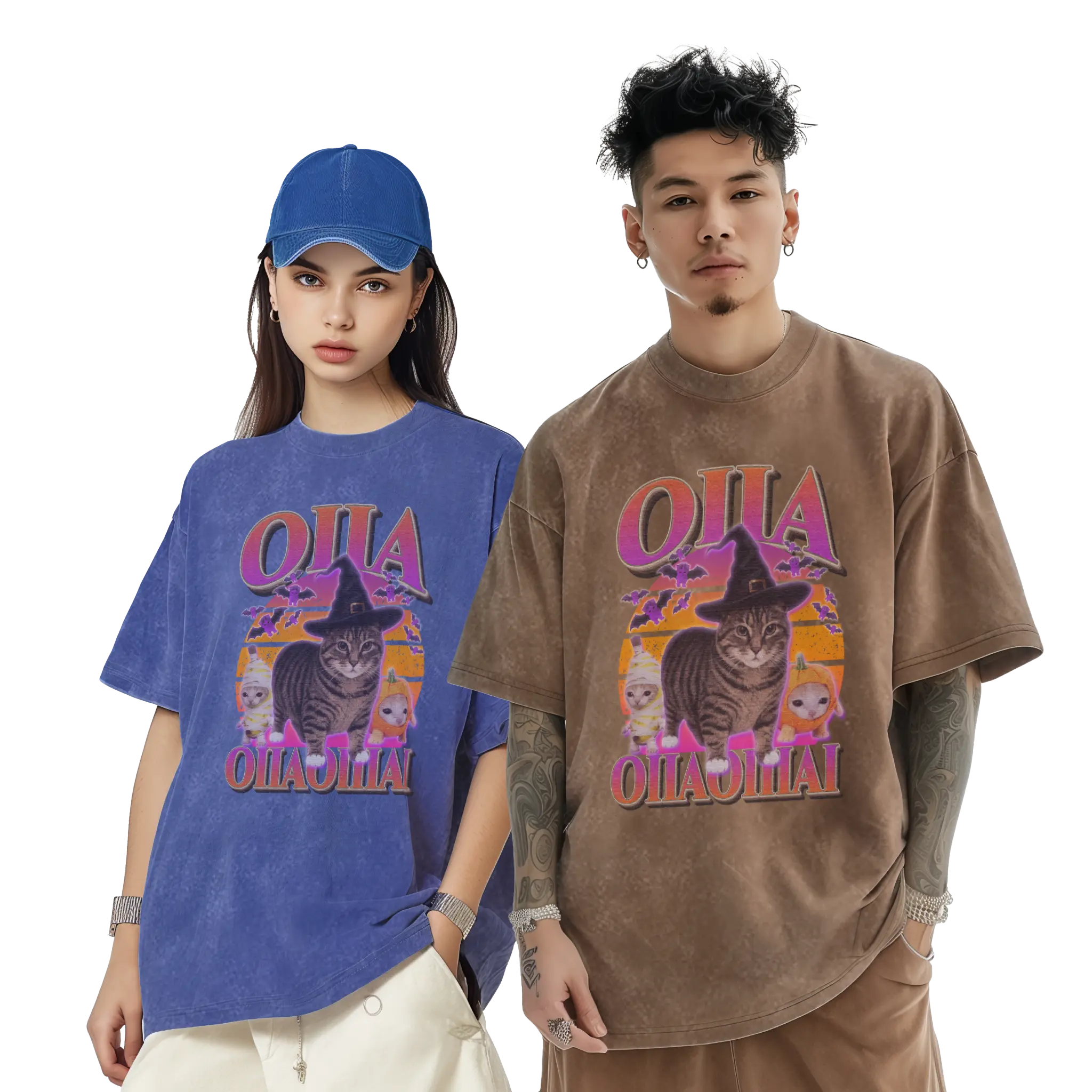 萬聖OIIA貓T恤