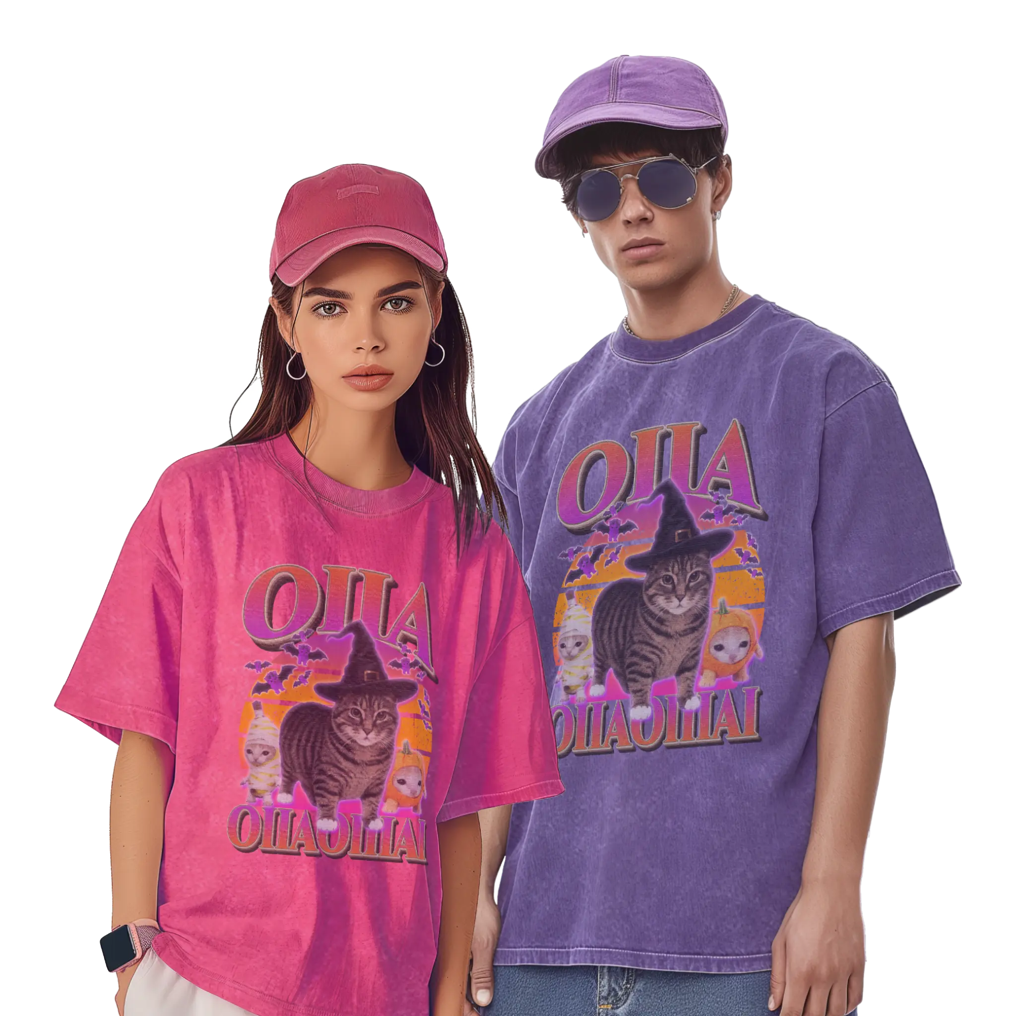 萬聖OIIA貓T恤