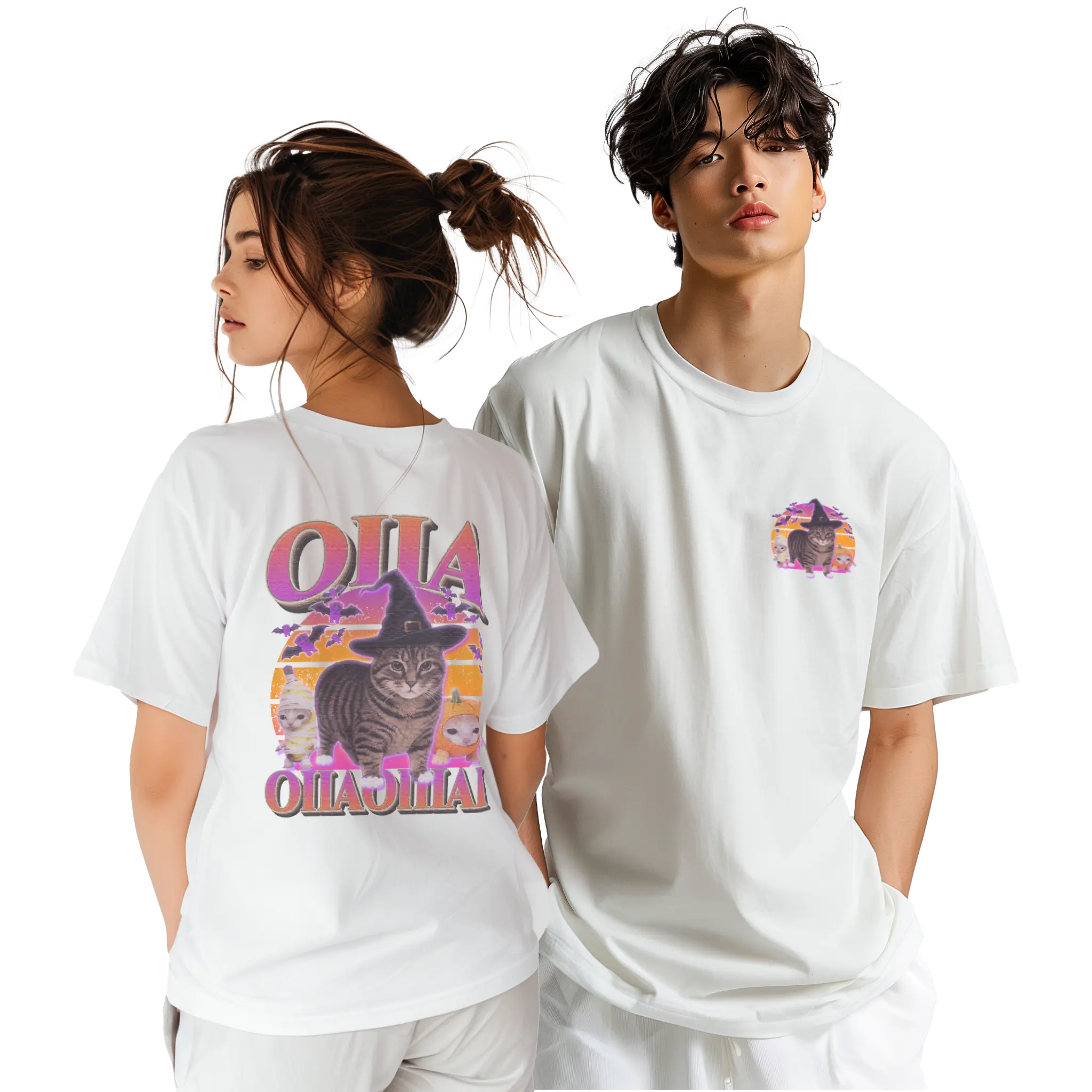 萬聖OIIA貓T恤