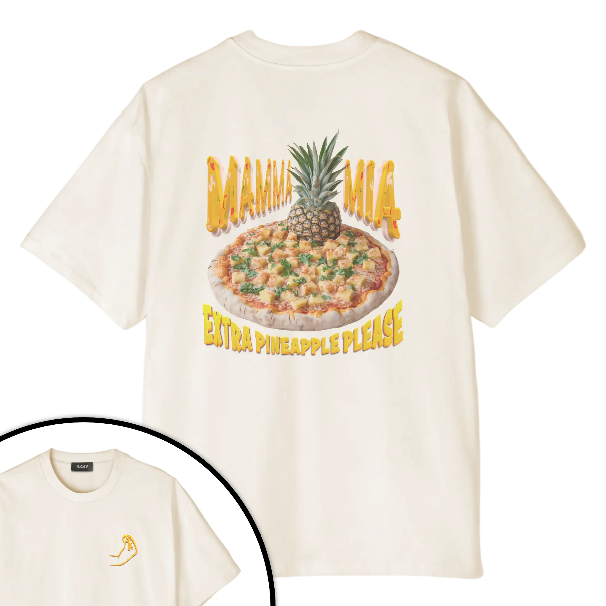 菠蘿Pizza Mamma Mia! T恤